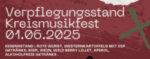 Werbung_Verpfelgungsstand Kreismusikfest 01.06.2025